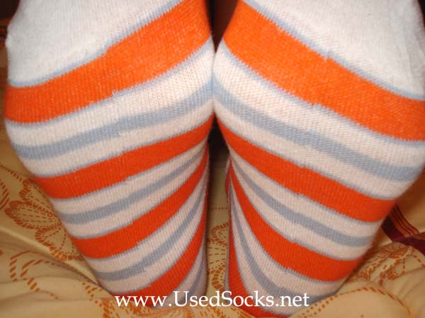 female worn socks